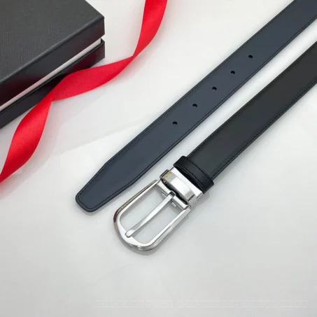 เข็มขัดหนังวัวคุณภาพดี สไตล์เรียบหรู (ยาว 95 cm.)